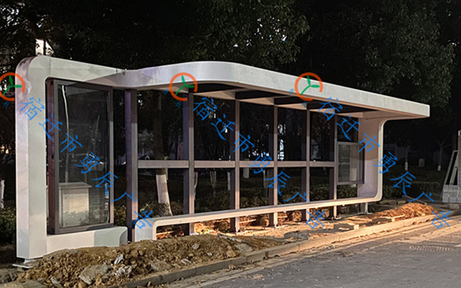 湖南純鋁候車亭發(fā)貨